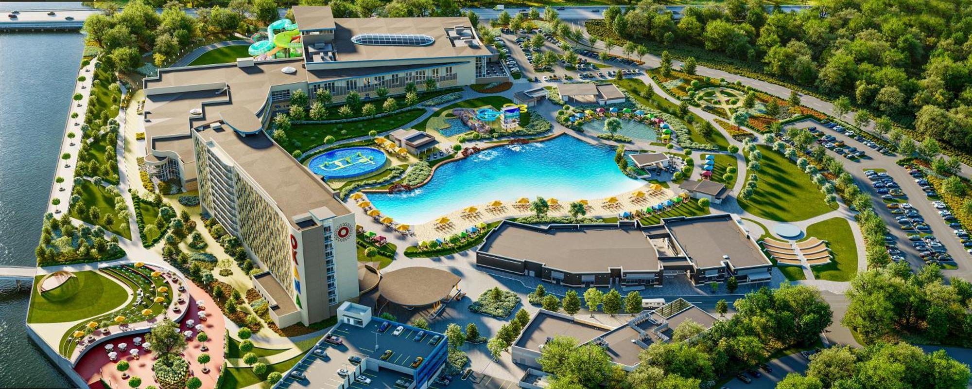 Okana Resort And Indoor Waterpark Oklahoma City Luaran gambar